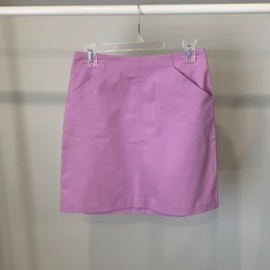 Purple pencil skirt